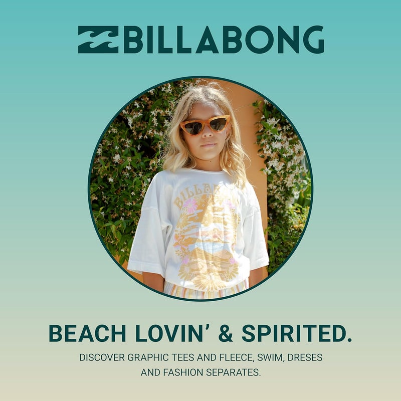 Billabong Girls Short Sleeve Dress - Image 3